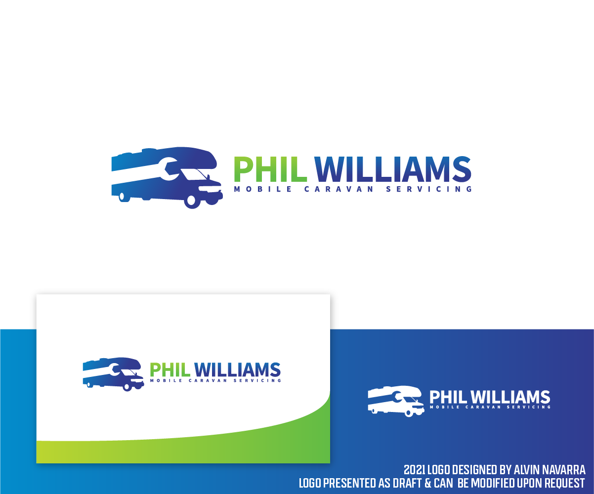 Logo Design by alvinnavarra for Phil Williams Caravan Engineer | Design #26685484