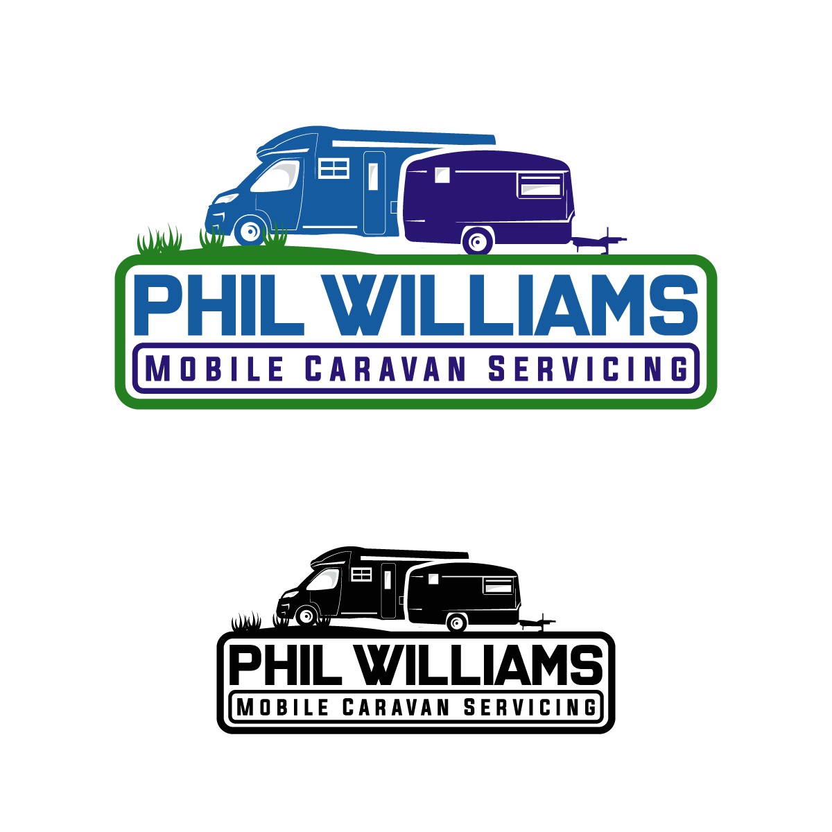 Logo Design by fly  design for Phil Williams Caravan Engineer | Design #26662527