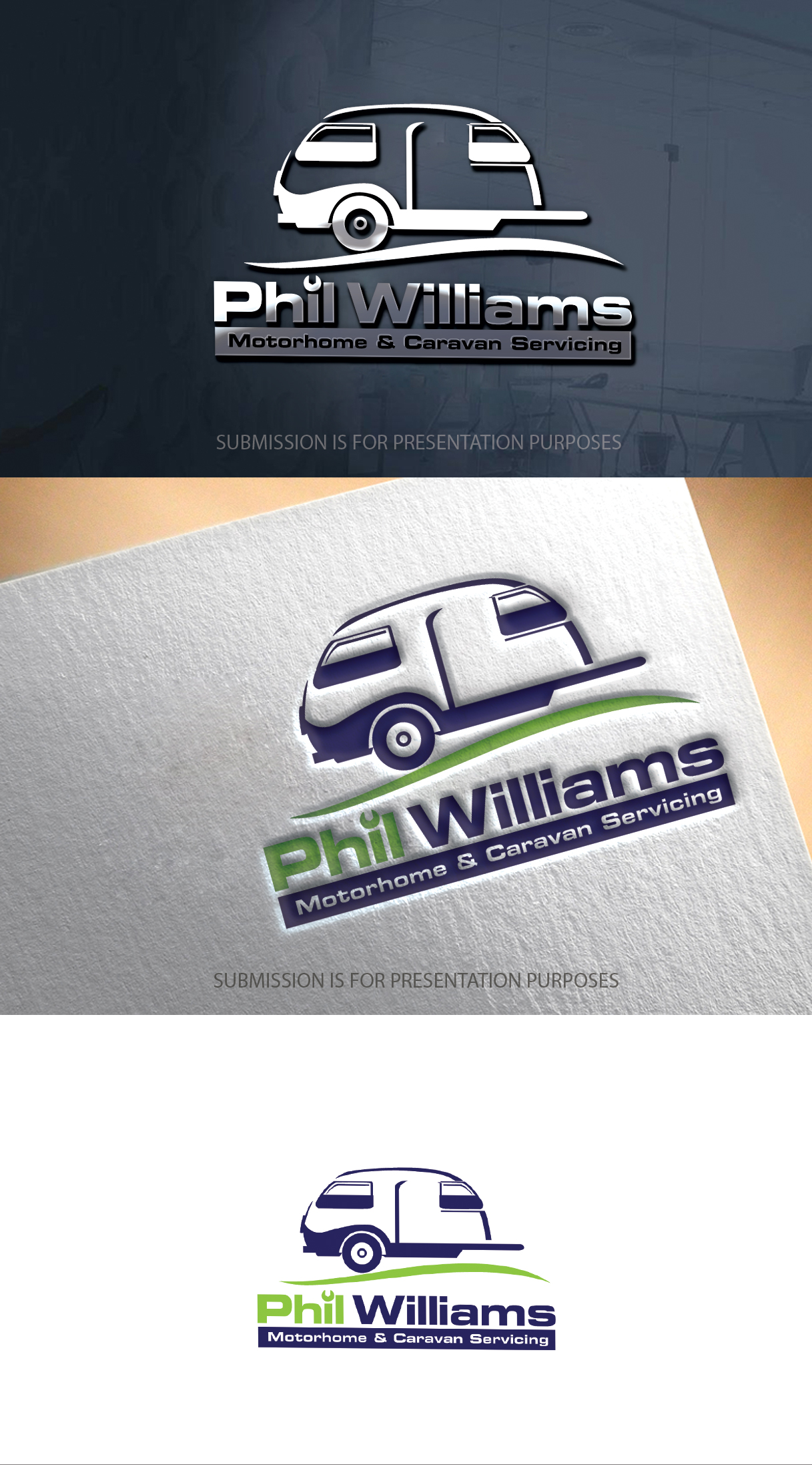 Diseño de Logo por graphicevolution para Phil Williams Caravan Engineer | Diseño #26661906