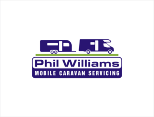 Phil Williams Mobile Caravan Servicing | Logo Design by BNdesigner
