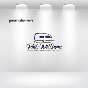 Phil Williams Mobile Caravan Servicing | Logo Design by uitaki