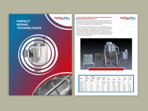 Brochure Design by Piku Gupta for PerMix North America | Design: #26691843