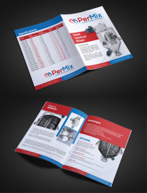 Brochure Design by Deziners Zone for PerMix North America | Design: #26663779