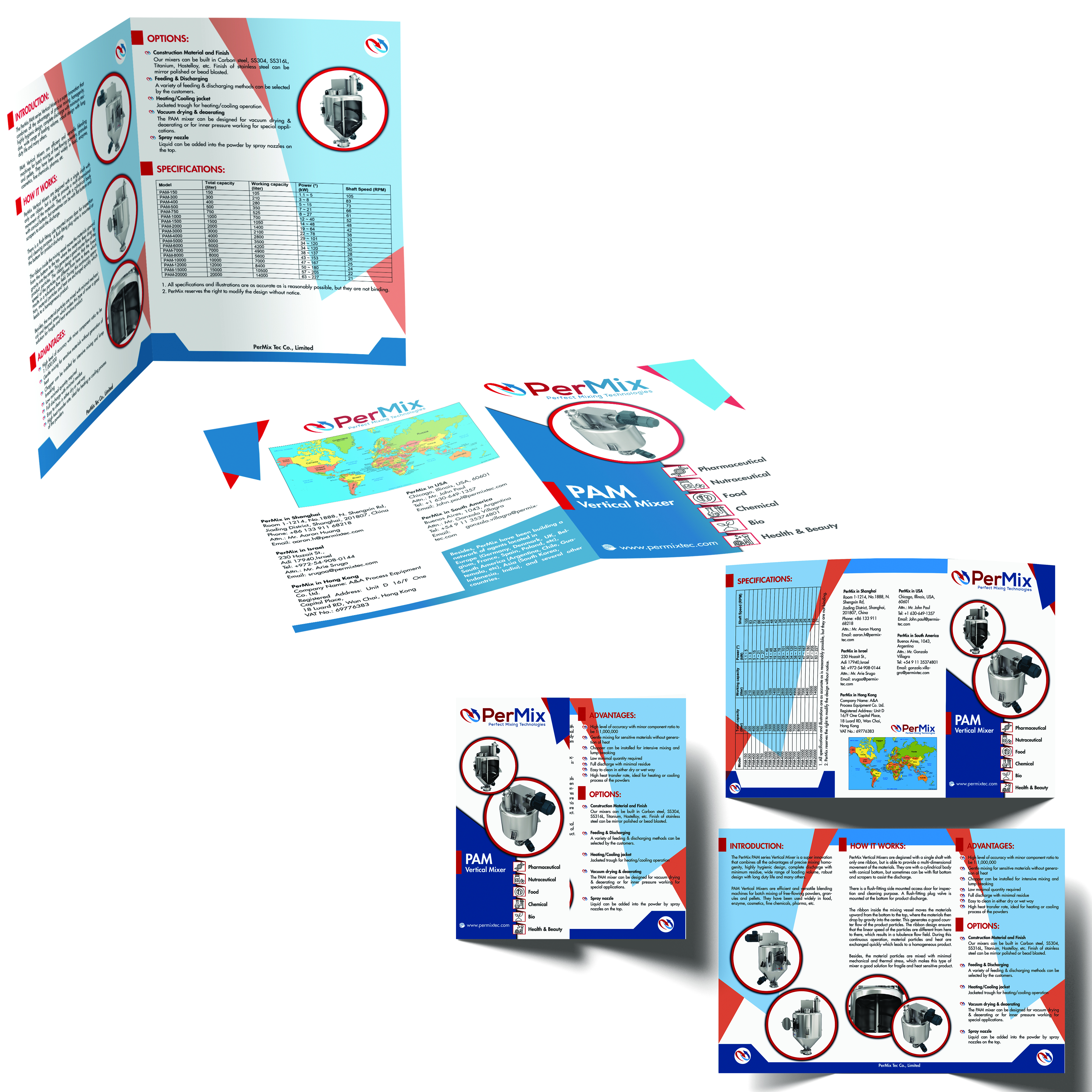Brochure Design by zoovdesign for PerMix North America | Design #26666695