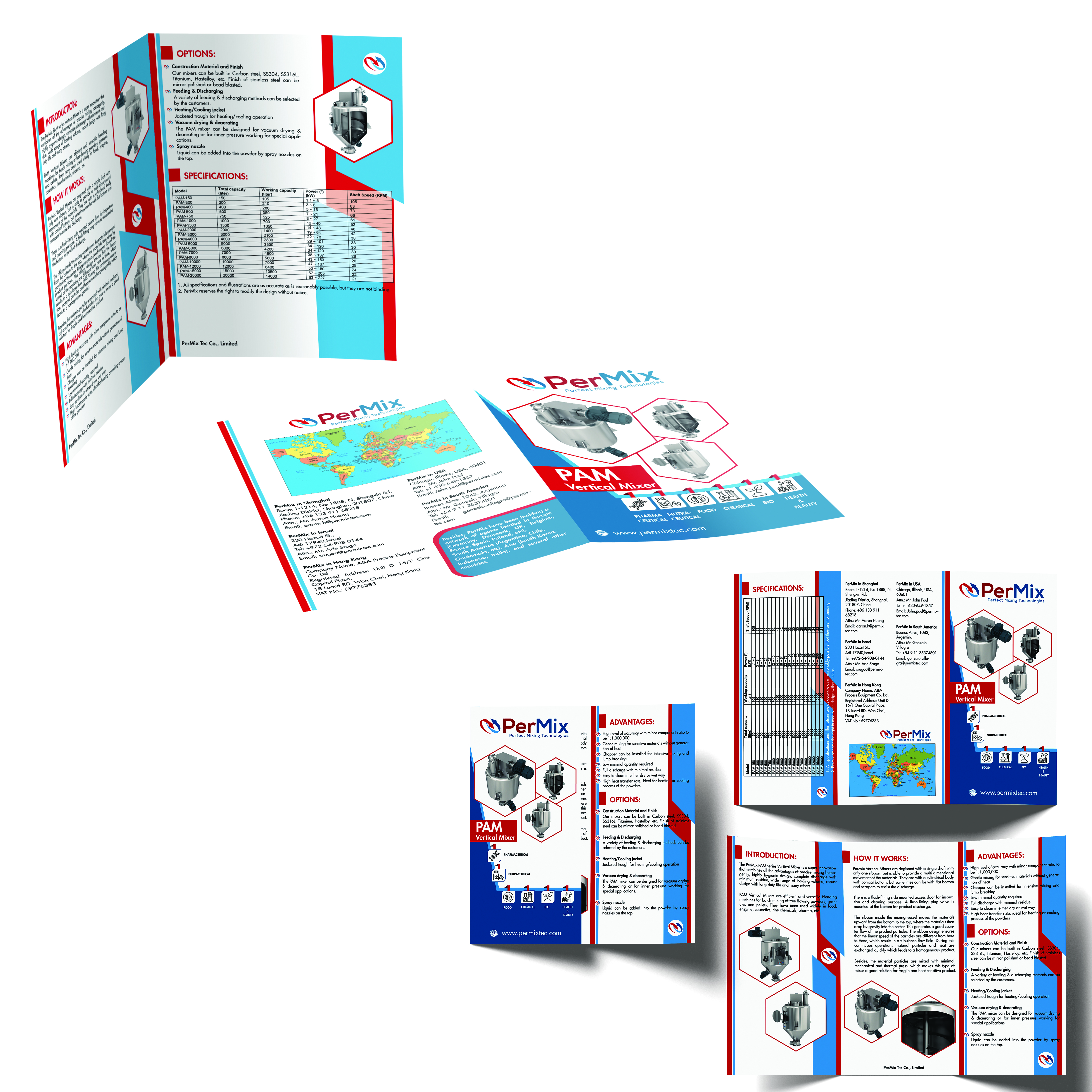 Brochure Design by zoovdesign for PerMix North America | Design #26668877