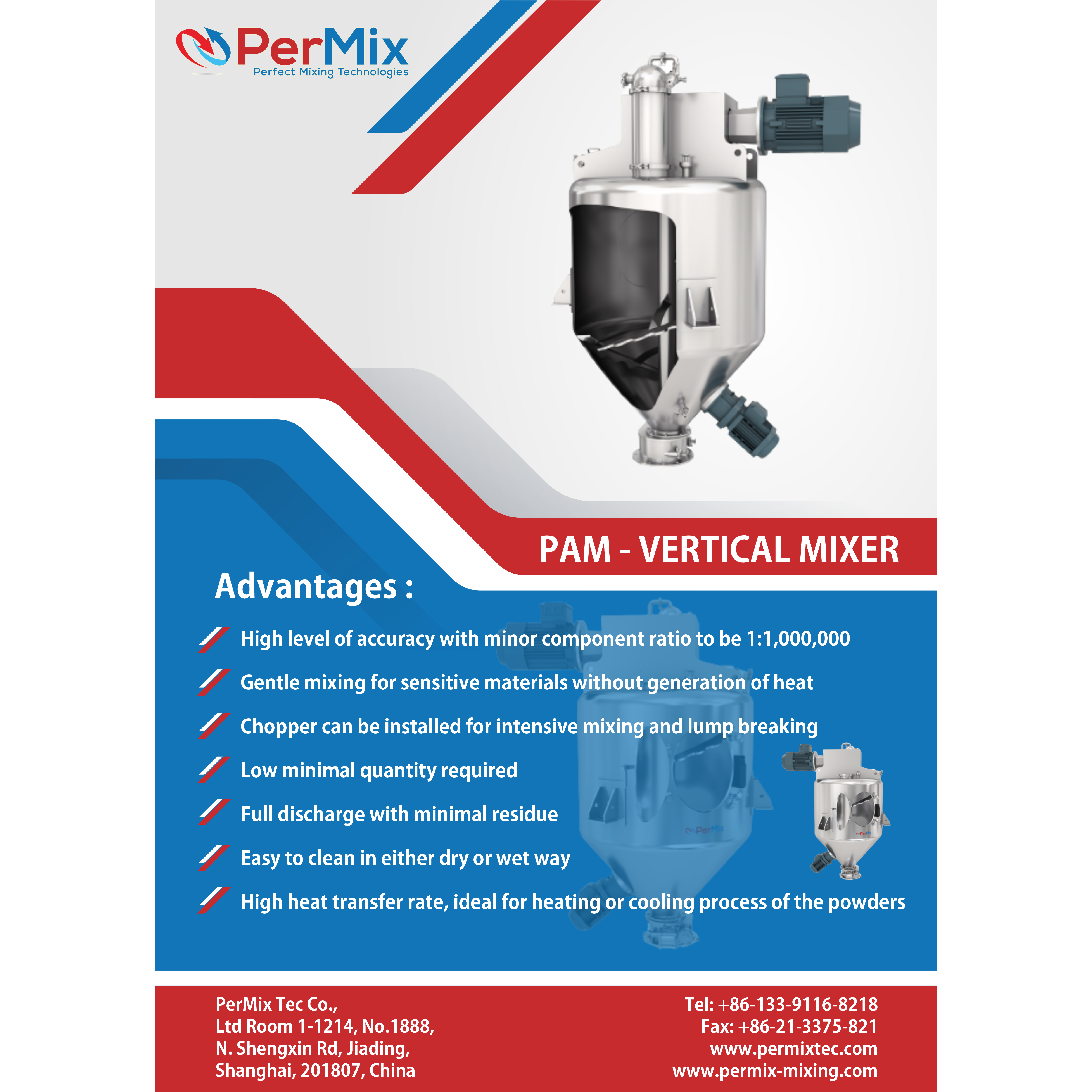 Brochure Design by Ken_Zie for PerMix North America | Design #26680877