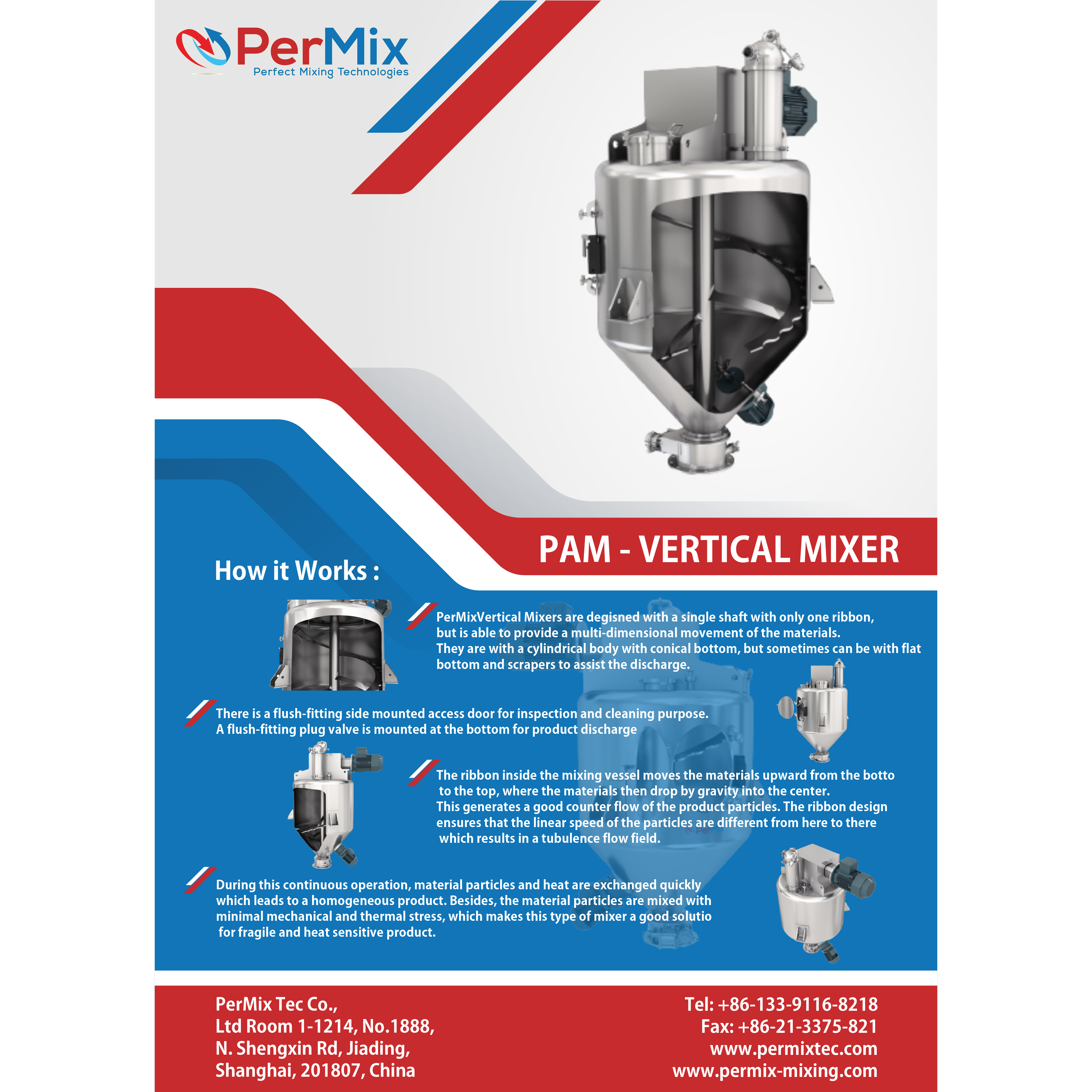 Design de Brochure par Ken_Zie pour PerMix North America | Design #26680878
