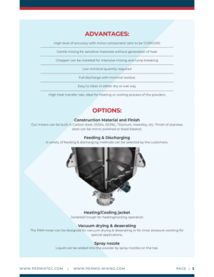 Brochure Design by Syed Shariq Ali for PerMix North America | Design: #26685129