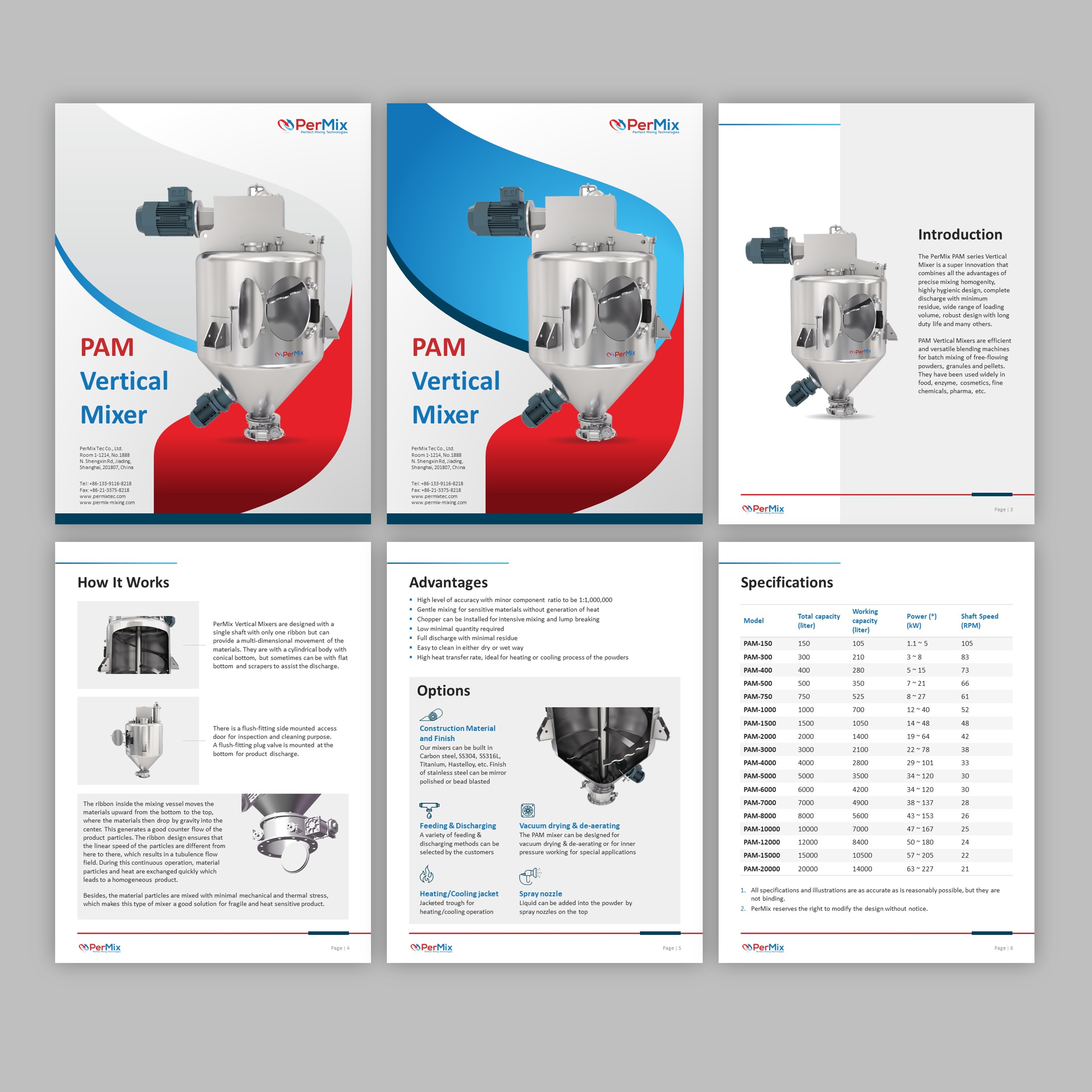 Brochure Design by dhuruvam for PerMix North America | Design #26689375