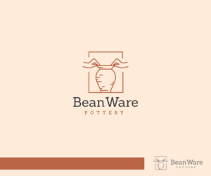 Logo Design by Fat Bat Man for BeanWare Pottery | Design: #26662277
