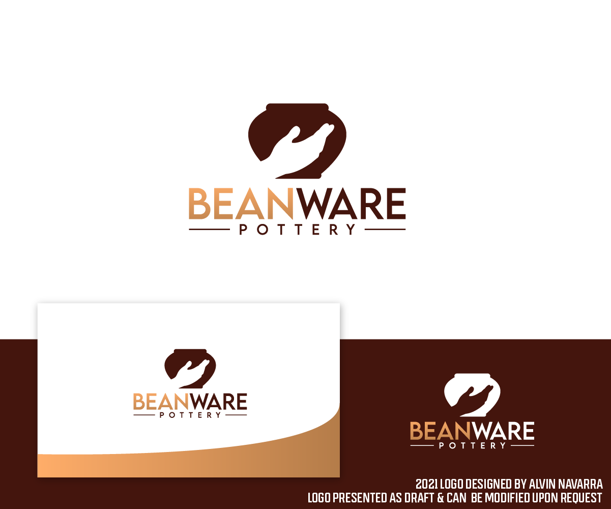 Logo Design by alvinnavarra for BeanWare Pottery | Design #26685493