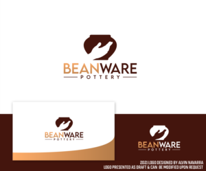 Logo Design by alvinnavarra for BeanWare Pottery | Design: #26685493