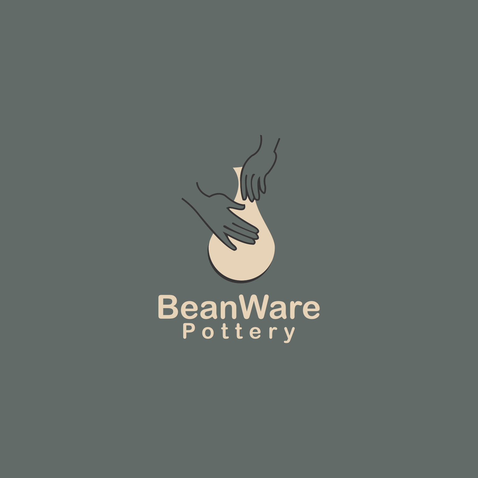 Logo Design by saher khan 2 for BeanWare Pottery | Design #26663421