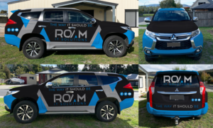 Car Wrap Design for IT Company