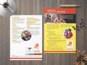 Flyer Design by Chandra for All Health Training | Design: #26690592