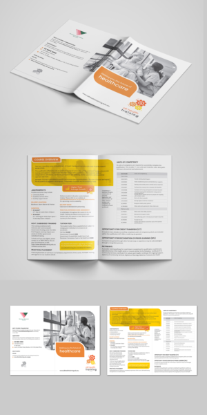New Branding Concept Healthcare Course Brochure | Flyer Design by Fat Bat Man
