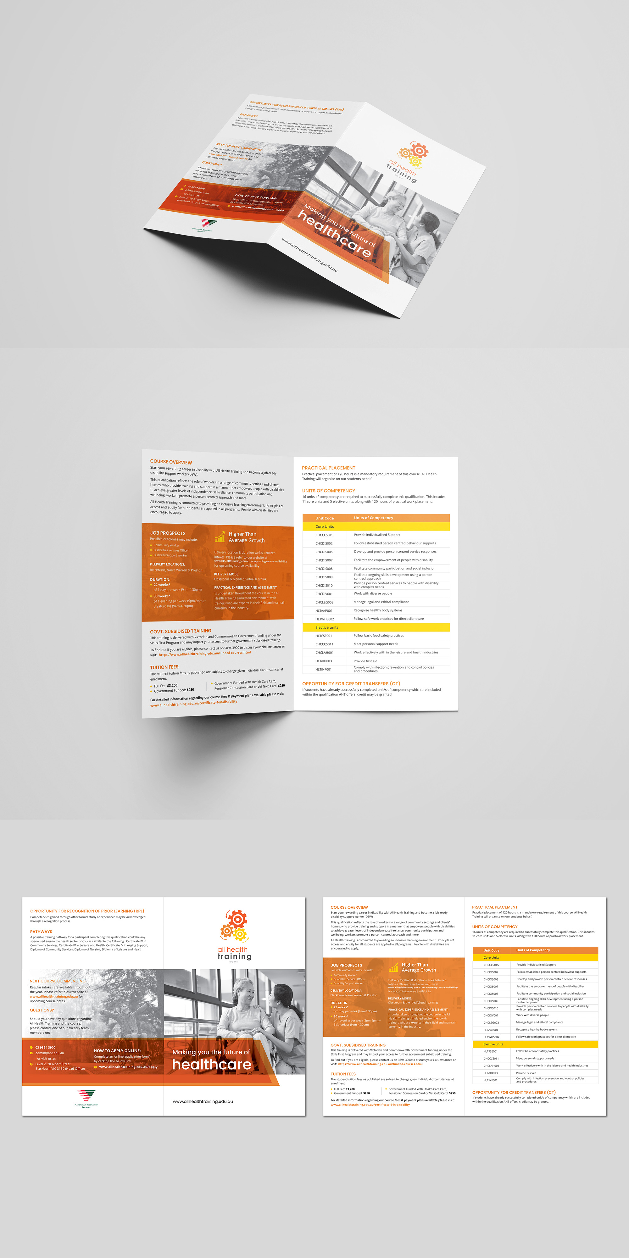 Diseño de Flyer por Fat Bat Man para All Health Training | Diseño #26668041