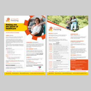 Flyer-Design von thedesignstar für All Health Training | Design #26673824