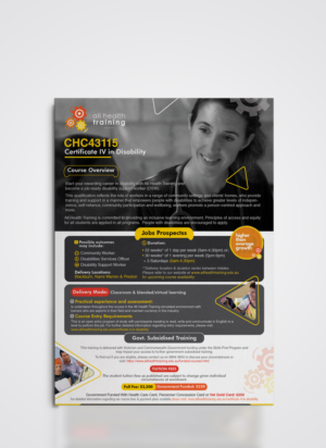 Flyer Design by Sushanta_Halder for All Health Training | Design: #26674728