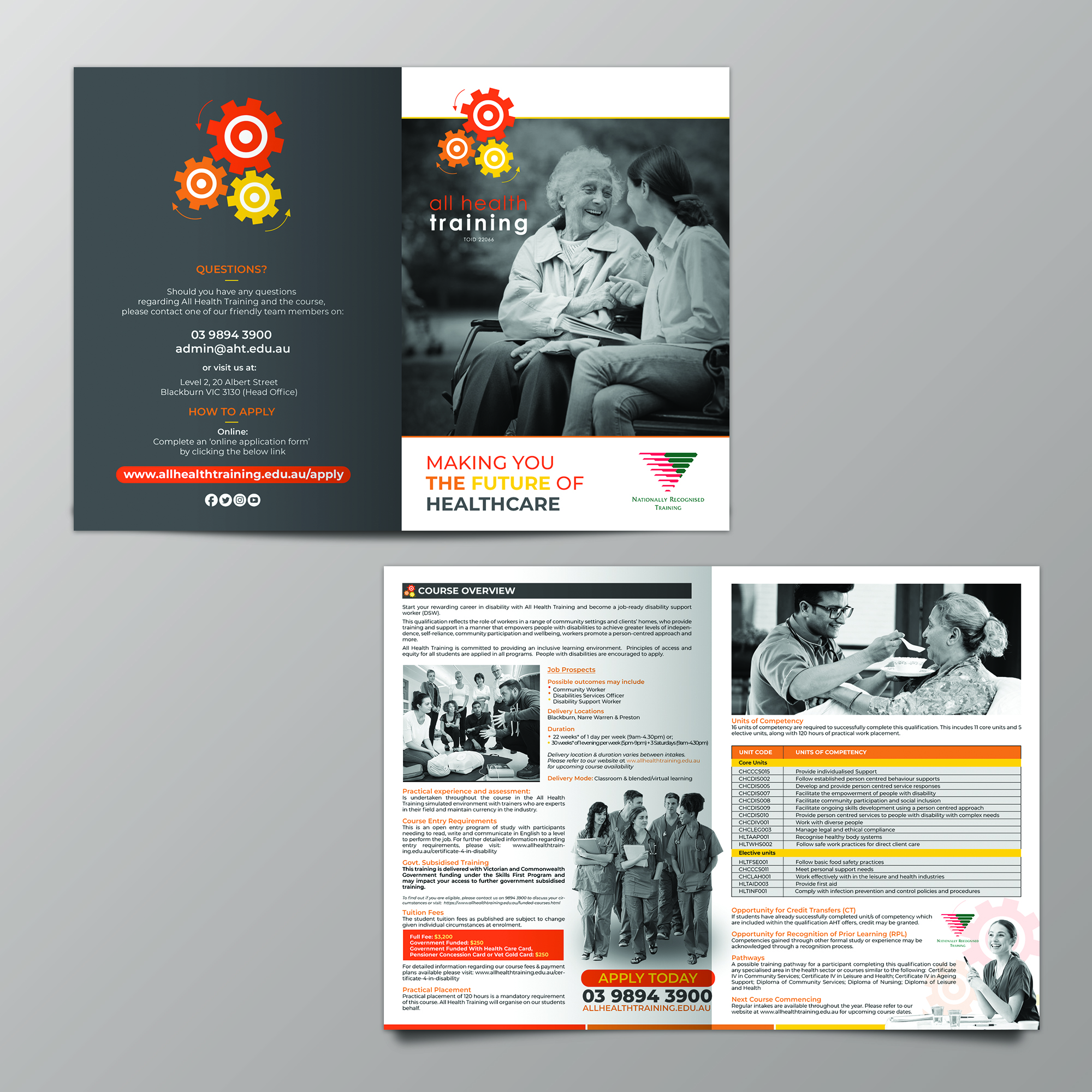 Diseño de Flyer por chandrayaan.creative para All Health Training | Diseño #26667614