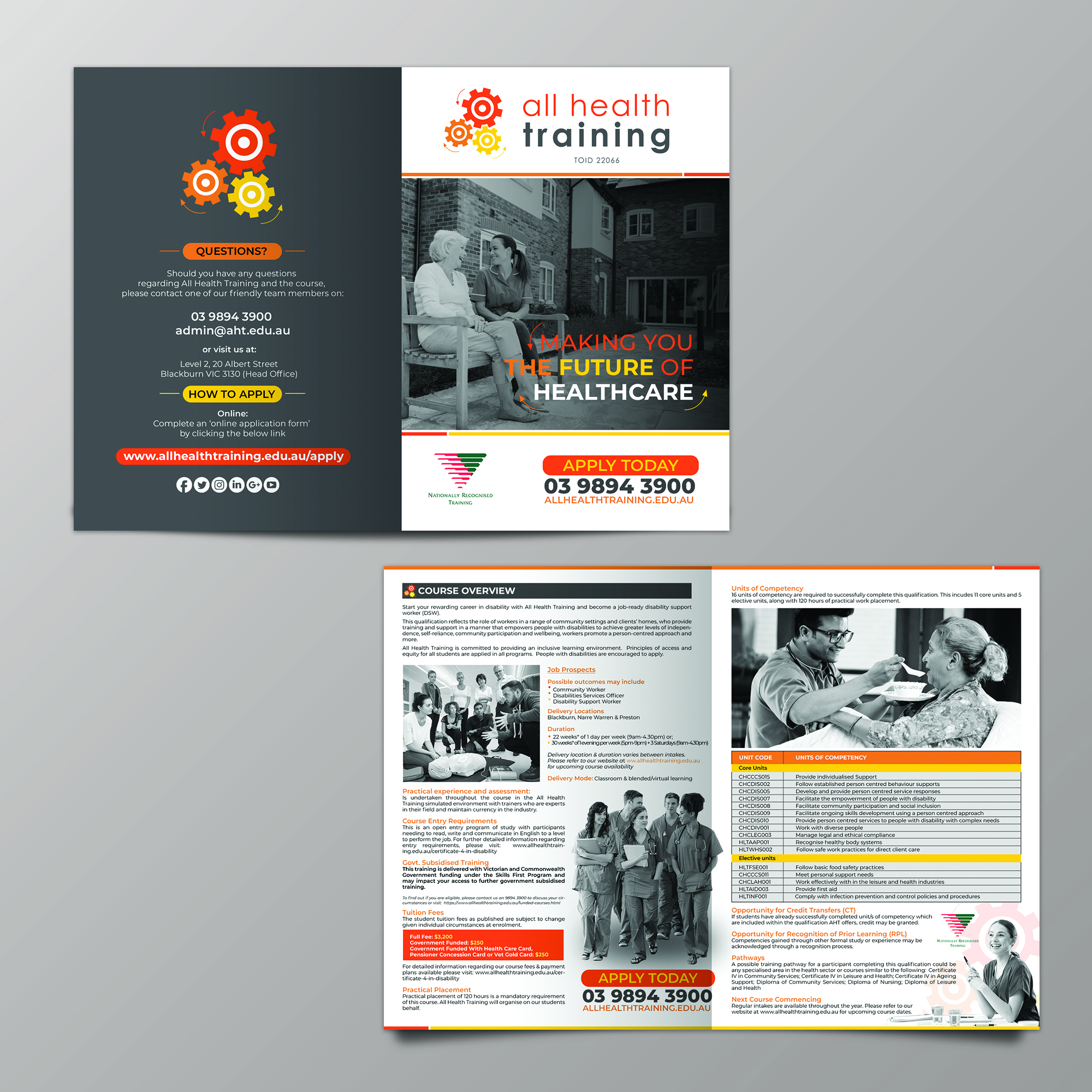 Flyer Design by chandrayaan.creative for All Health Training | Design #26667615