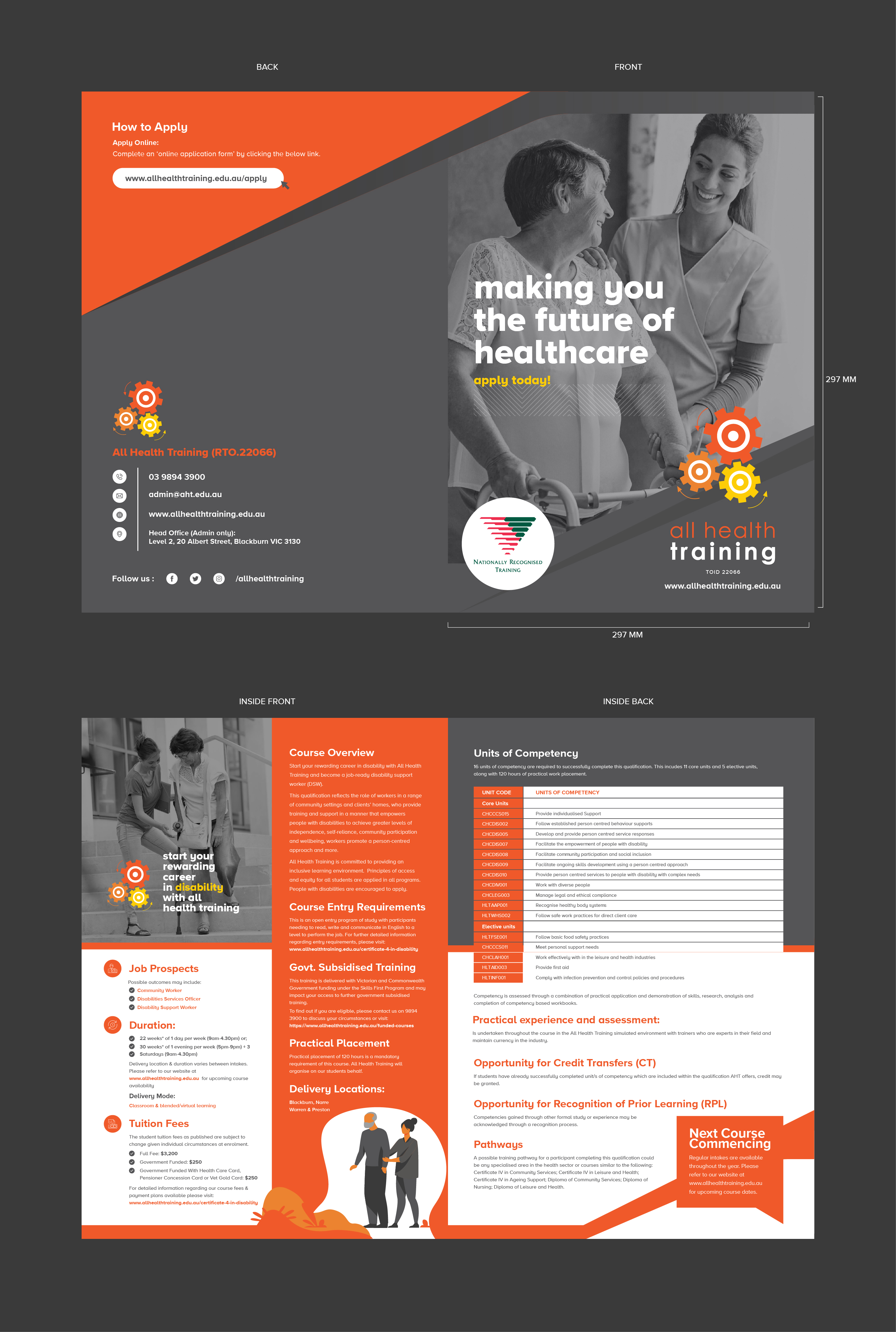 Flyer Design by RealManish for All Health Training | Design #26667985