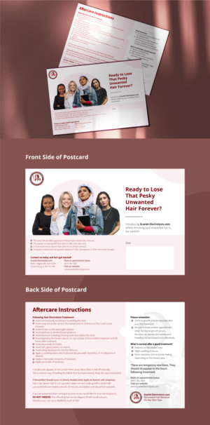 Postcard Design by Indra 06 for Scarlet Acquisitions, LLC | Design #26665427
