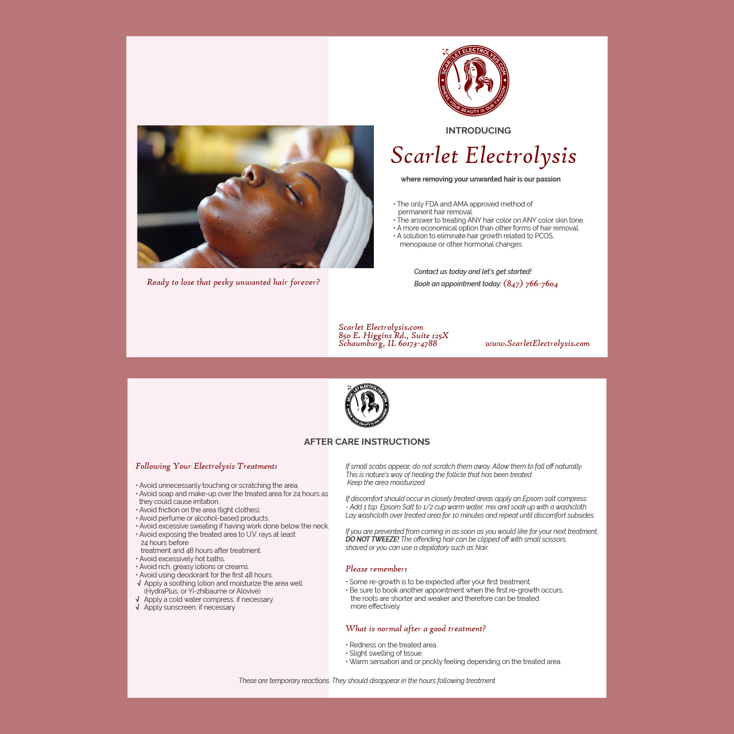 Postcard Design by Cmedina for Scarlet Acquisitions, LLC | Design #26663259