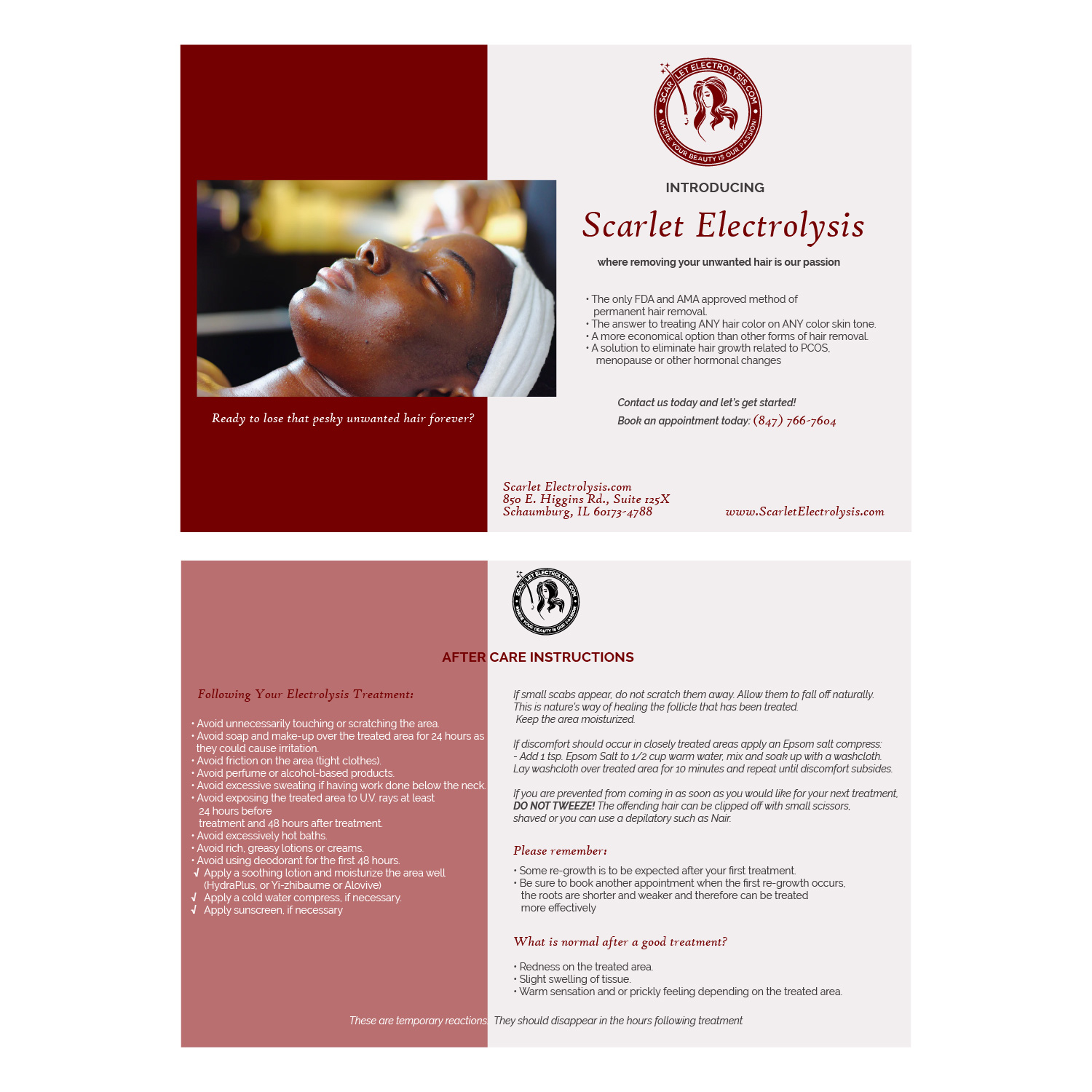 Postcard Design by Cmedina for Scarlet Acquisitions, LLC | Design #26665264