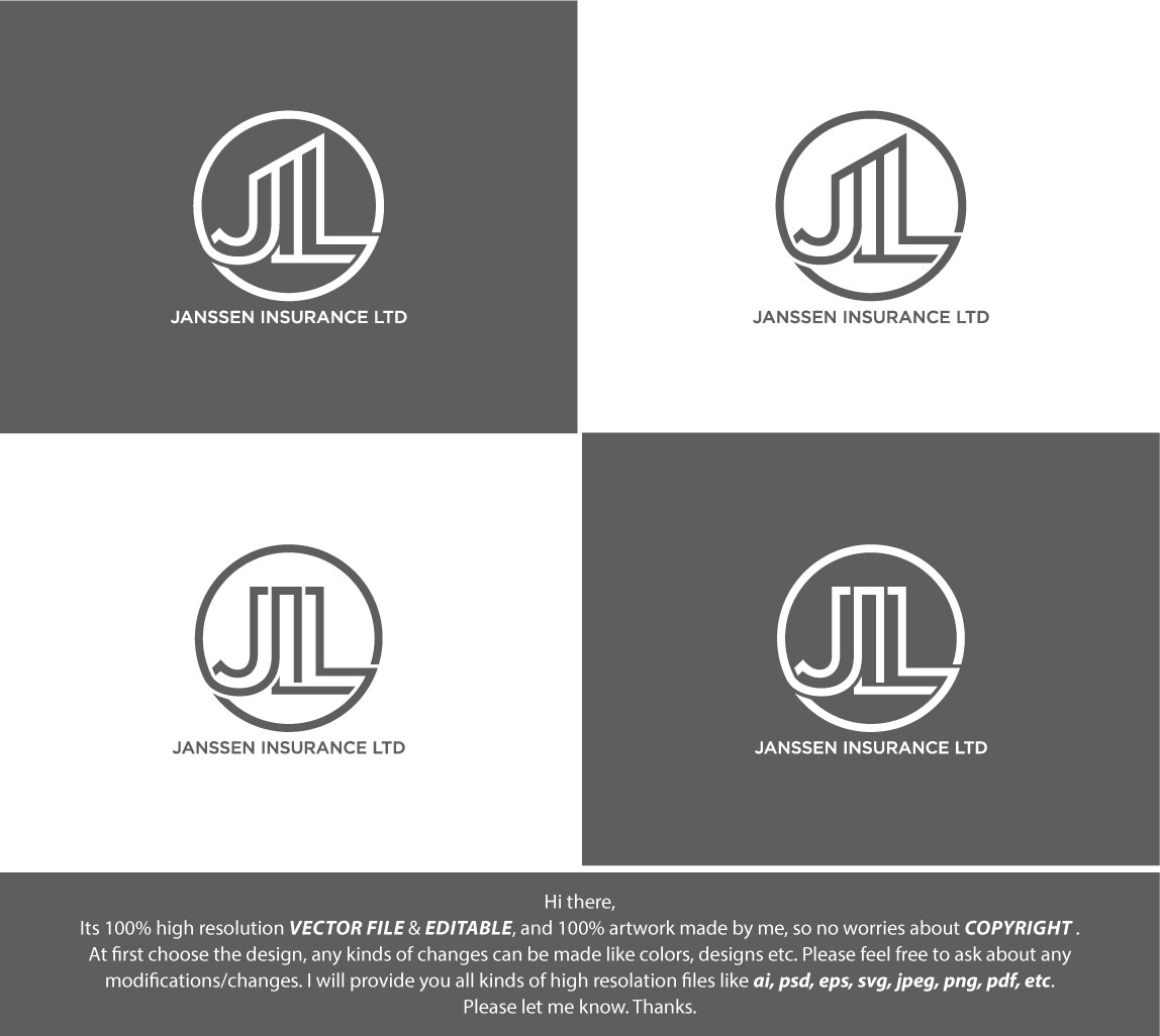 Logo Design by FireflyArt for Jenssen Insurance Limited | Design #26664246