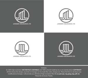 Logo Design by FireflyArt for Jenssen Insurance Limited | Design: #26664246