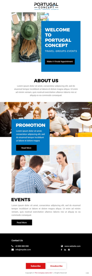 Newsletter Design by pb