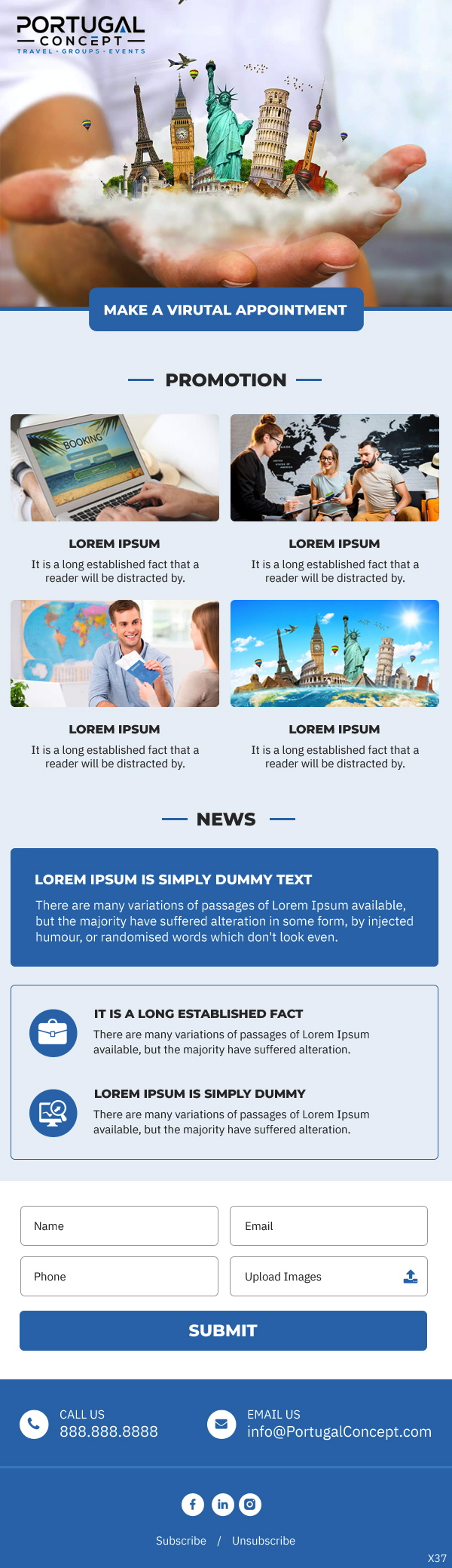 Newsletter Design by pb for this project | Design #26675440