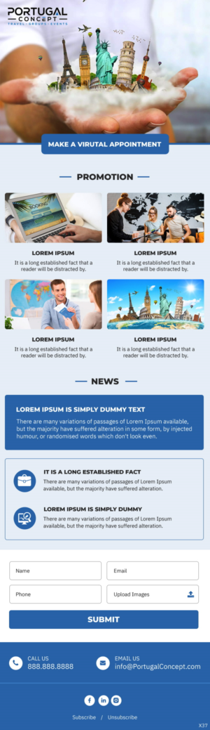 Newsletter Design by pb for this project | Design: #26675440