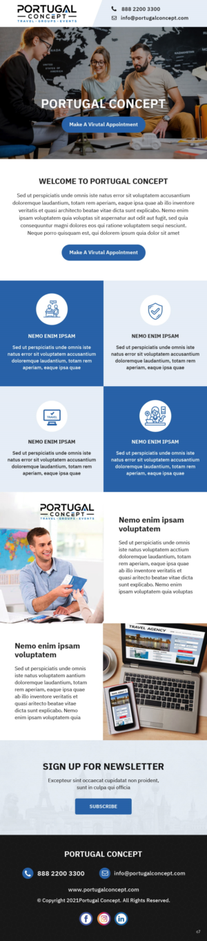 Newsletter Design by pb for this project | Design: #26675441