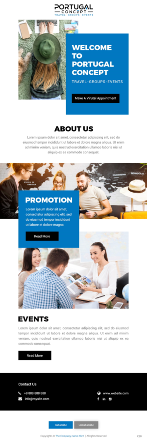 Newsletter Design by pb for this project | Design: #26759793