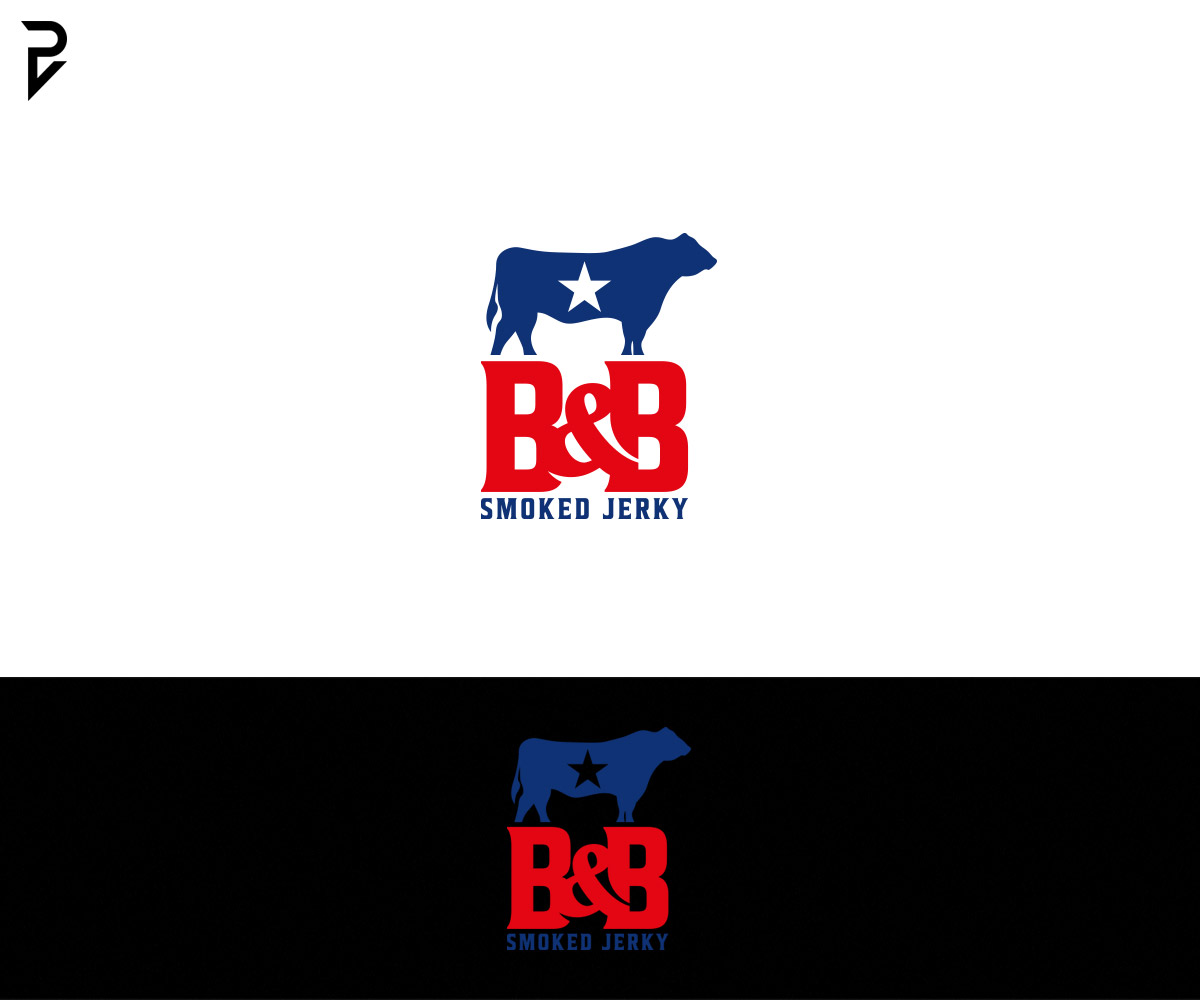 Logo Design by poisonvectors for B&B Smoked Jerky | Design #26669594