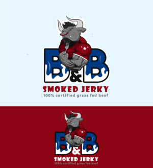 Logo Design by Dheepak009 for B&B Smoked Jerky | Design #26669715