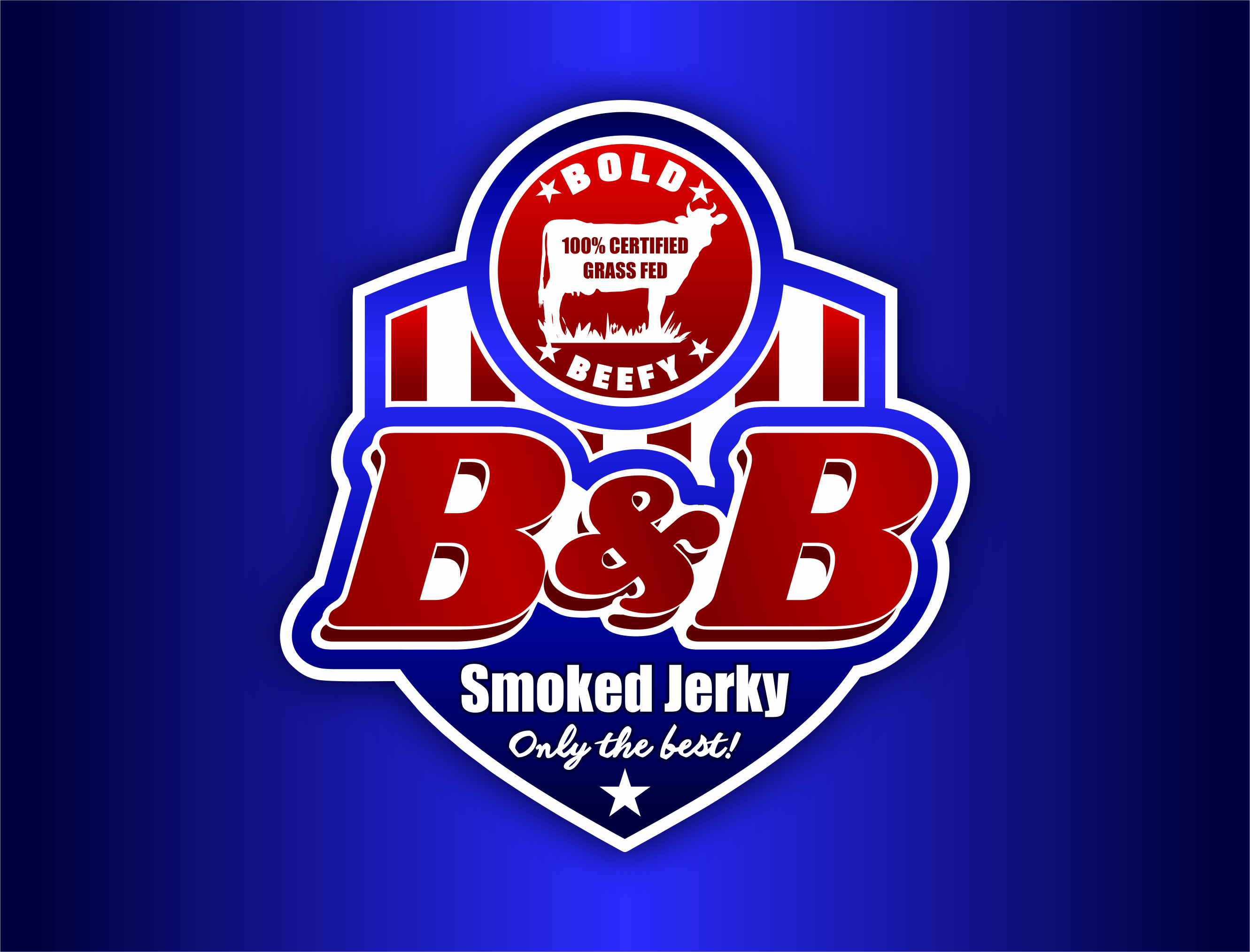Logo Design by pa2pat for B&B Smoked Jerky | Design #26665212