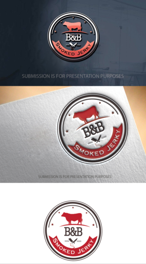 Design de Logo par graphicevolution pour B&B Smoked Jerky | Design : #26727452