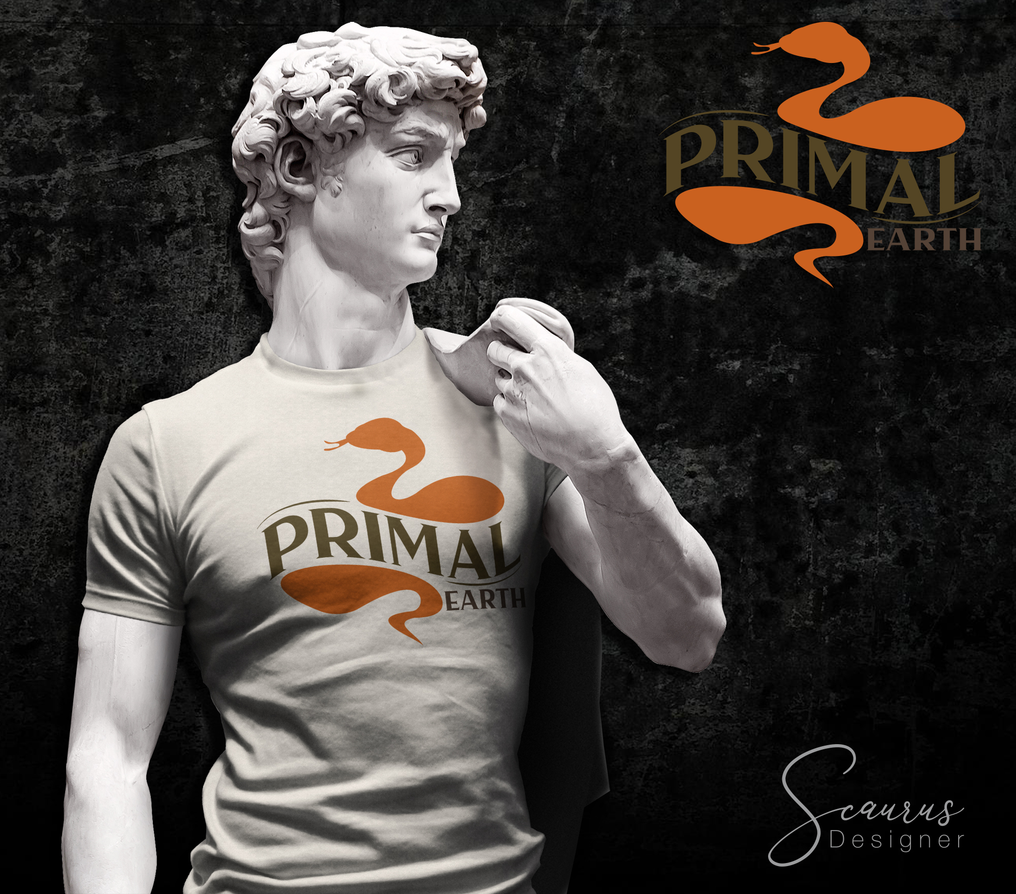 Logo Design by InkThink by Scaurus for Primal Earth | Design #26666321