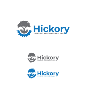 Hickory Landing Woodworks, LLC | Logo Design by Graphic Bricks