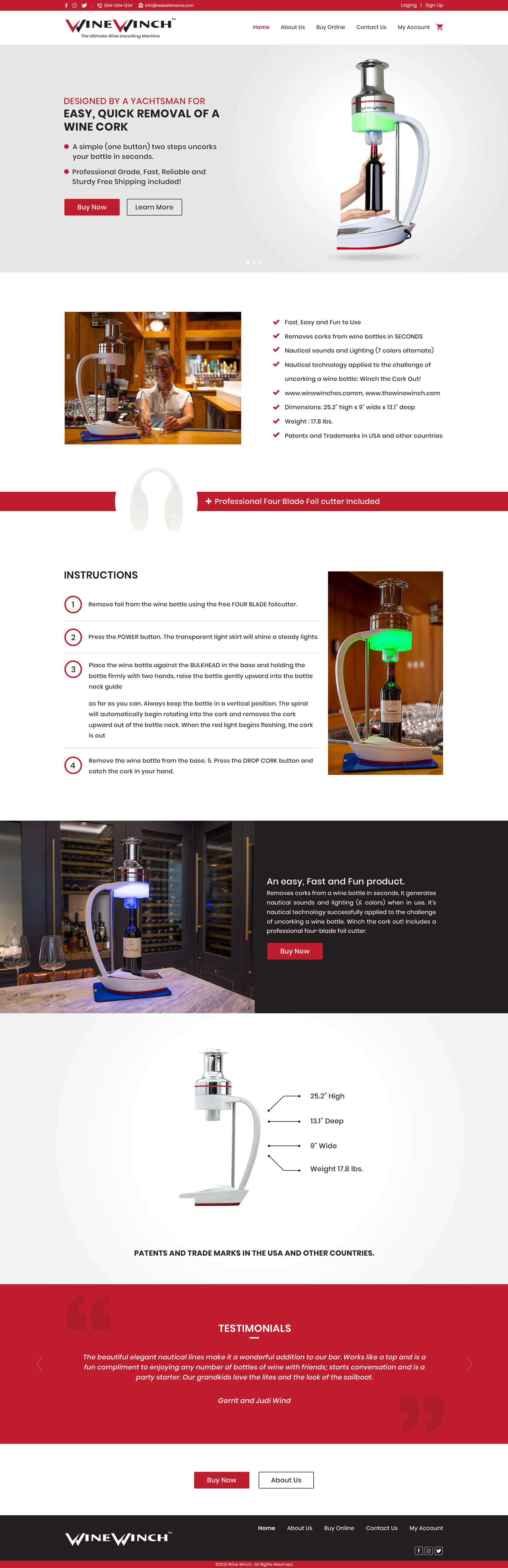 Web Design by Sandaruwan for this project | Design #26680316