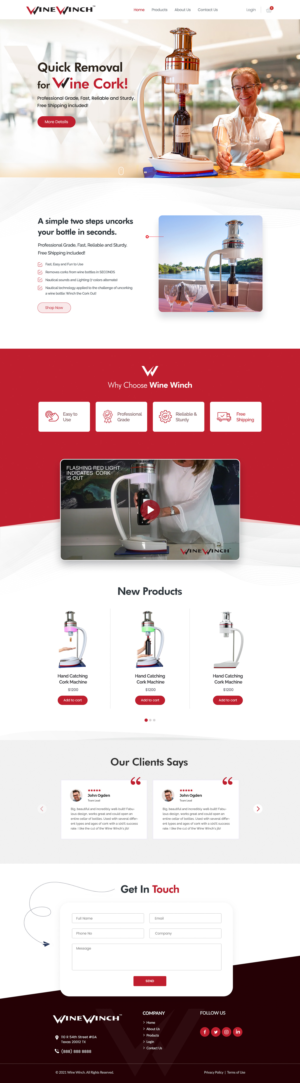 Diseño Web por Shijo John para este proyecto | Diseño: #26674803