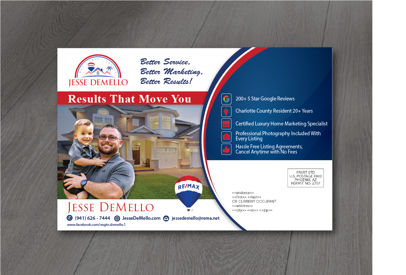 Postcard Design by alex989 for this project | Design #26684955