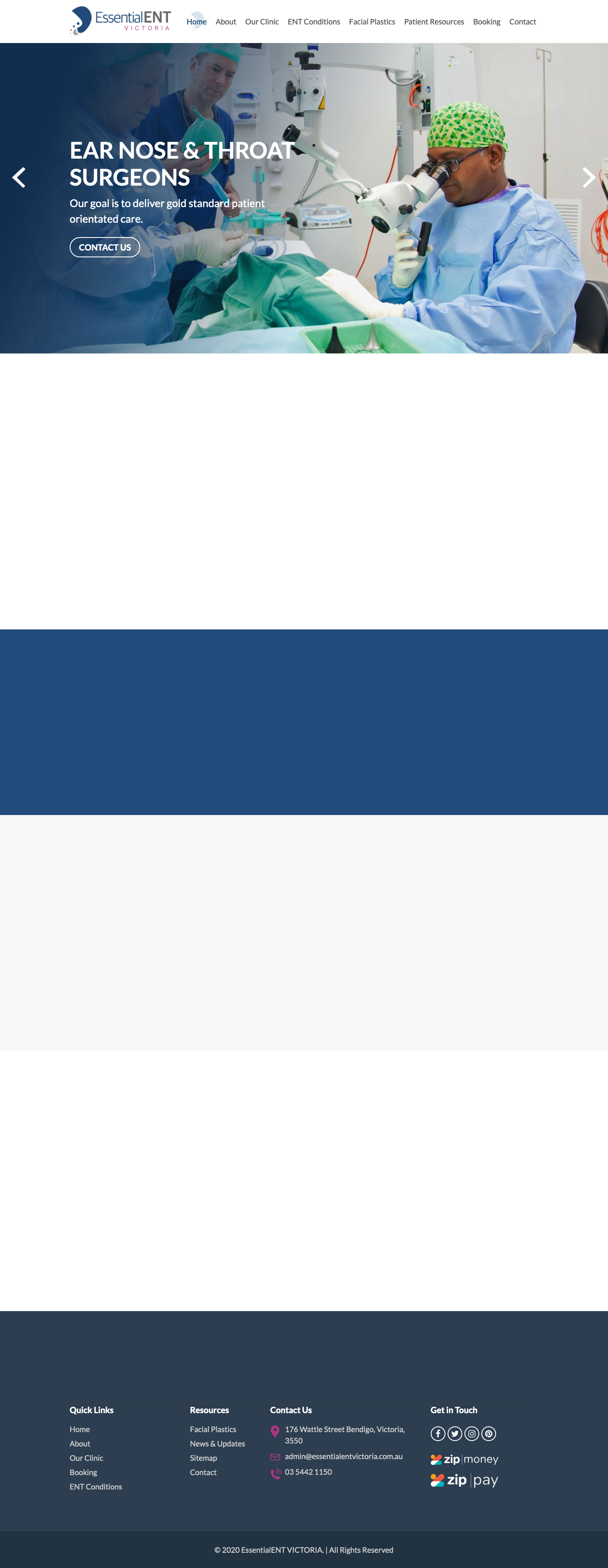 Web Design by pb for Essential ENT Victoria  | Design: #26665403