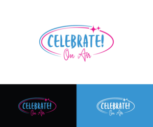 Celebrate! On Air | Logo Design by makerlogoz