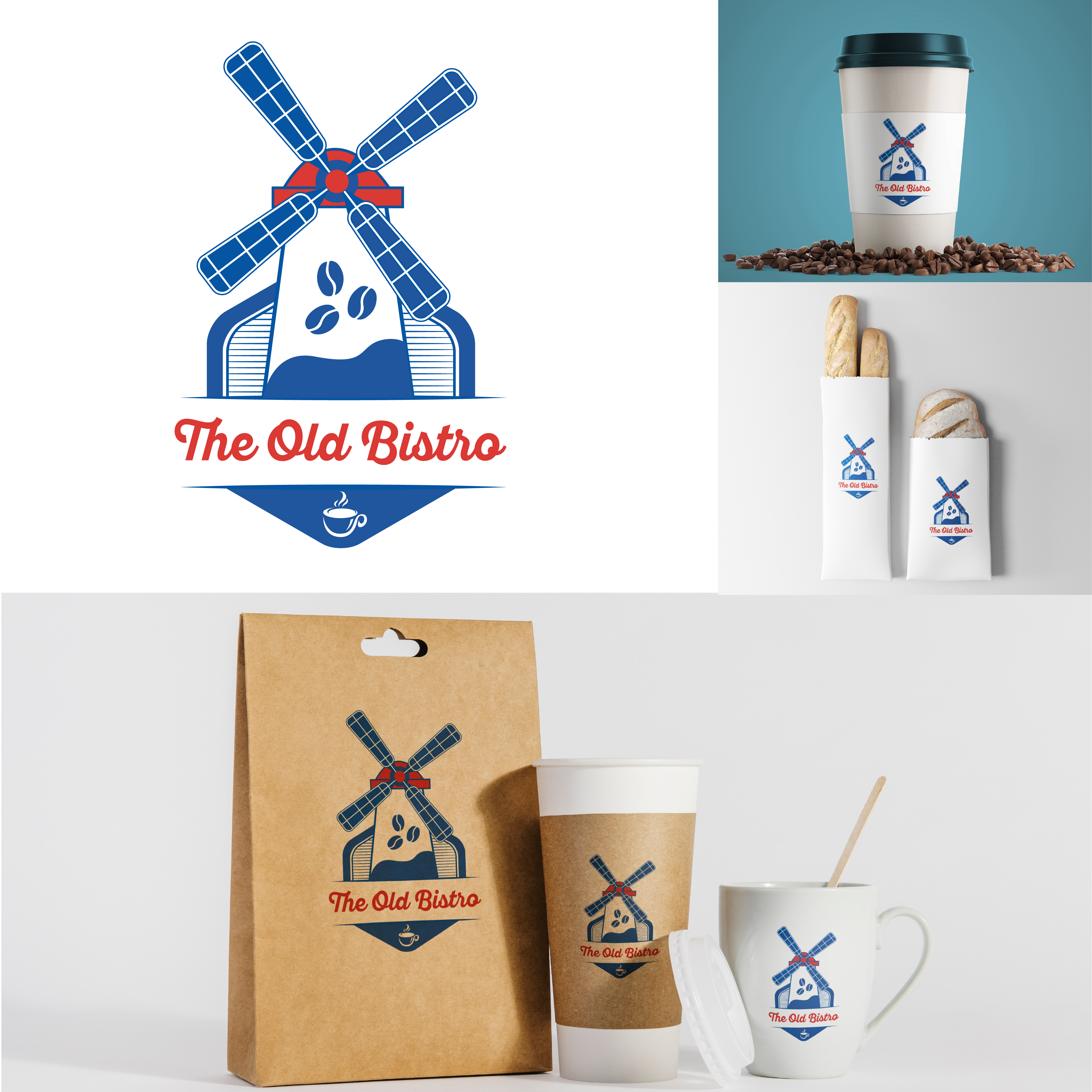 Logo Design by MintArt for The Old Bistro | Design #26676230