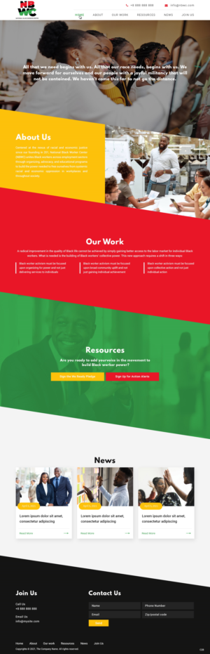 Web Design by pb for Blu Kolla Designs | Design: #26675417