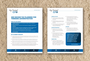 Financial Advisory Firm needs a custom content template for financial topics | Print-Design von nng